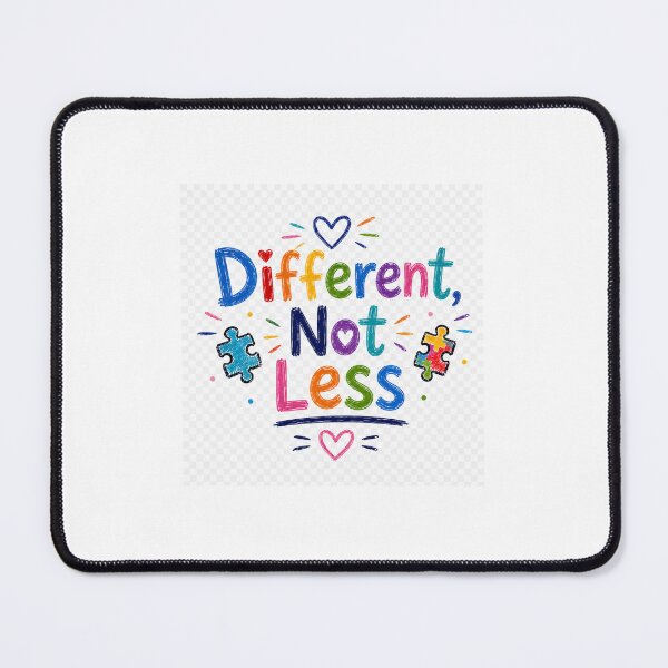 Item preview, Different Not Less Autism Awareness designed and sold by Drawshopp.