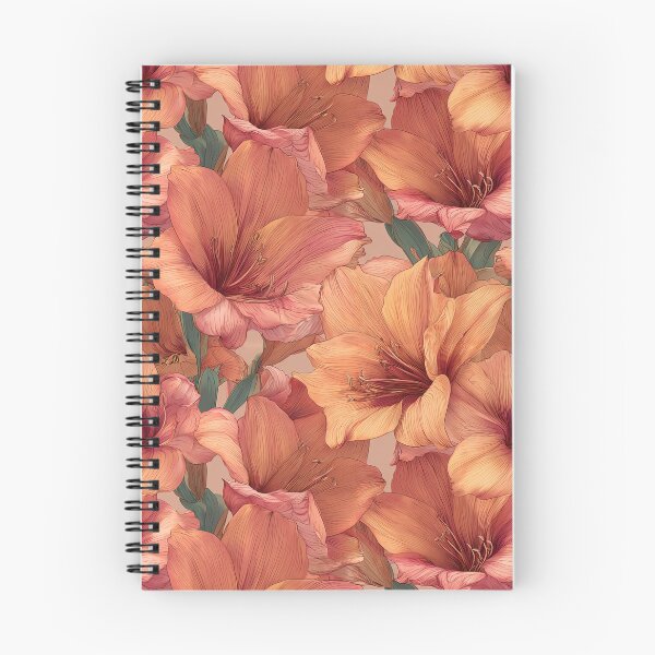 Item preview, Vibrant Amaryllis Flower  - Retro Flower Floral   - Christmas Gifts For Him designed and sold by RoyalStarsPatts.