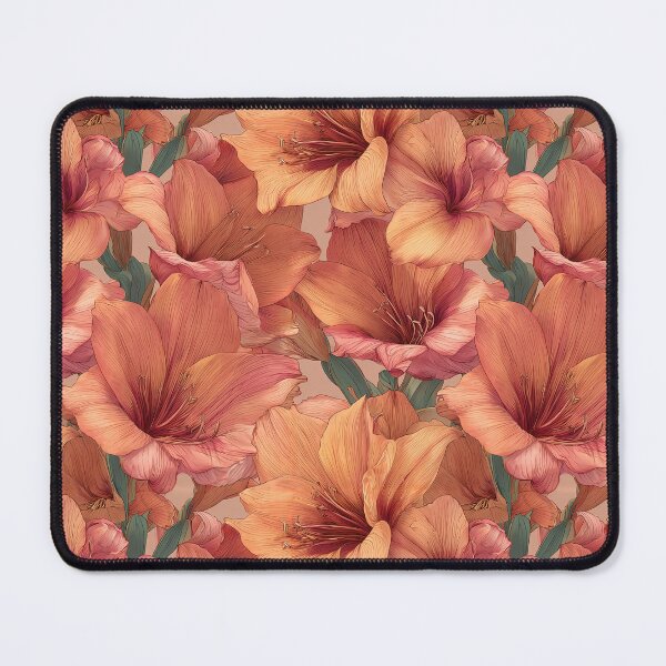 Item preview, Vibrant Amaryllis Flower - Retro Flower Floral - Christmas Gifts For Him designed and sold by RoyalStarsPatts.