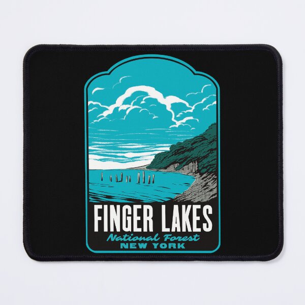 Item preview, Finger Lakes National Forest New York Retro designed and sold by HalpinDesign.