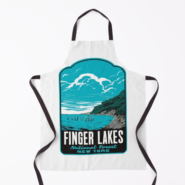 Item preview, Finger Lakes National Forest New York Retro designed and sold by HalpinDesign.