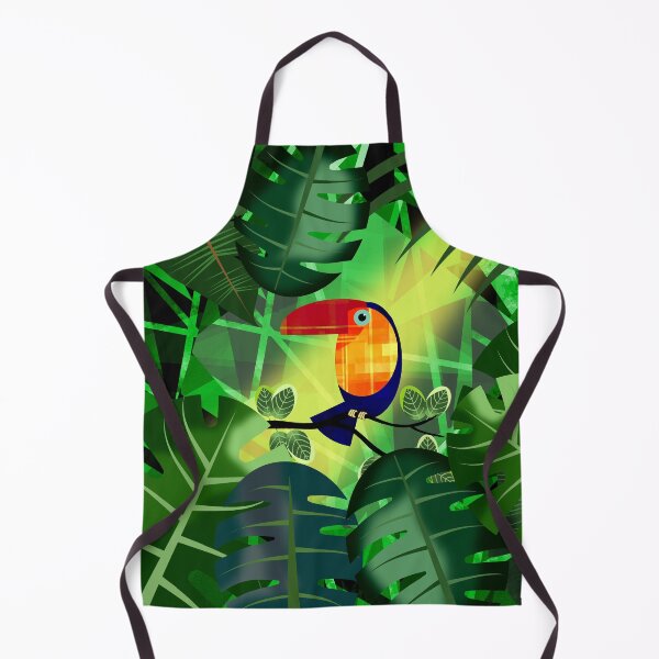 Item preview, Colourful Toucan in Jungle designed and sold by Andrew  Hitchen.