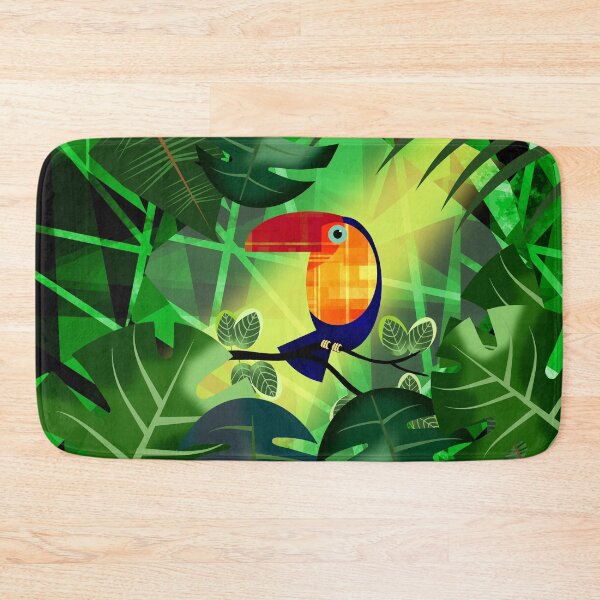 Item preview, Colourful Toucan in Jungle designed and sold by Andrew  Hitchen.