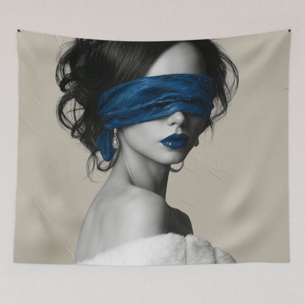 Item preview, Blind Elegance in Blue designed and sold by Artdavesalzburg.
