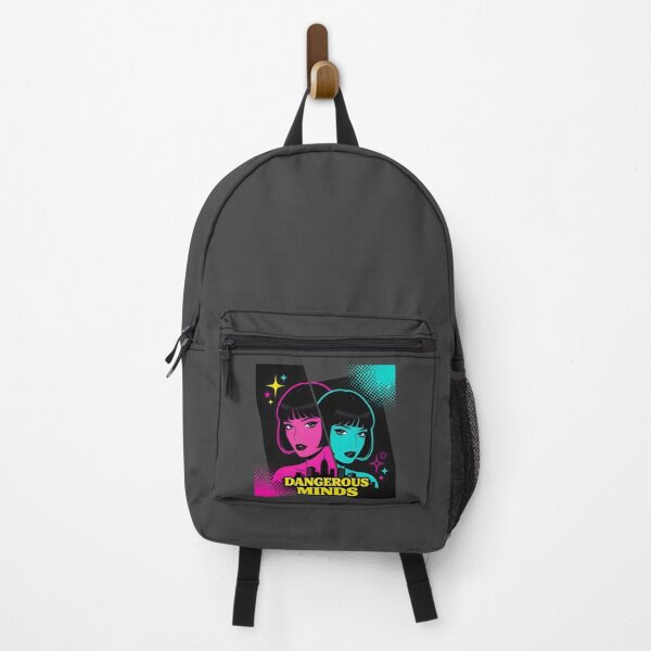 Item preview, Pop Art Twin Portraits Dangerous Minds City Skyline Graphic designed and sold by TatyanaArt.
