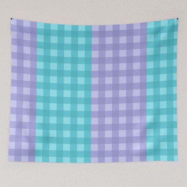 Item preview, Lavender Aqua Checkers Pattern designed and sold by zzaim.
