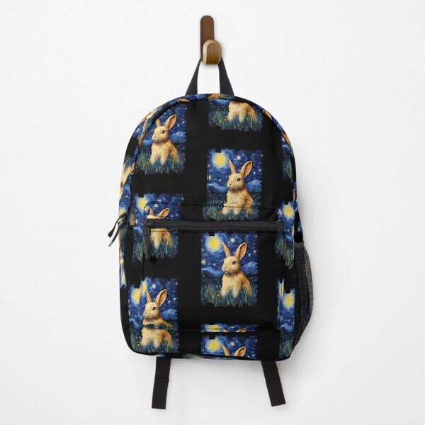 Item preview, Funny Rabbit Starry Night Illustration Mom Dad Kids designed and sold by rafaeltto.