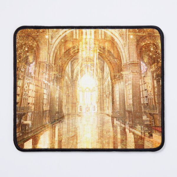 Item preview, Halls of Learning - Akashic Records Art, Golden Library Art designed and sold by Jezhawk.