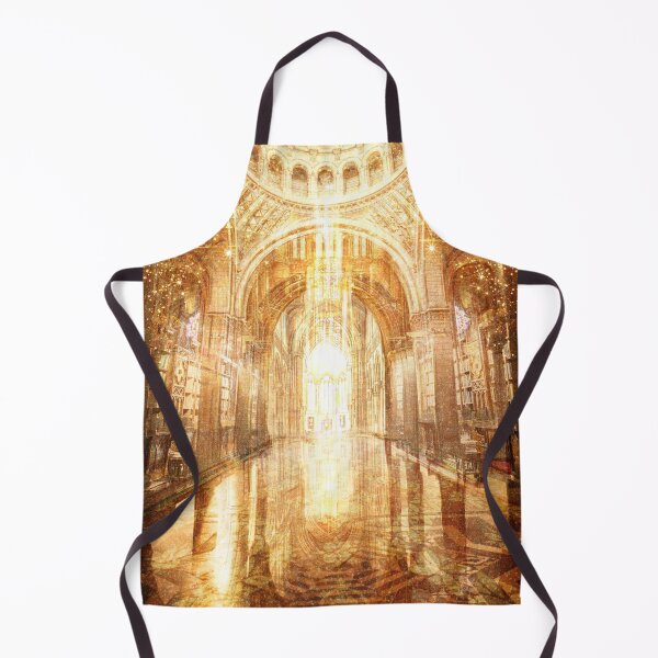 Item preview, Halls of Learning - Akashic Records Art, Golden Library Art designed and sold by Jezhawk.