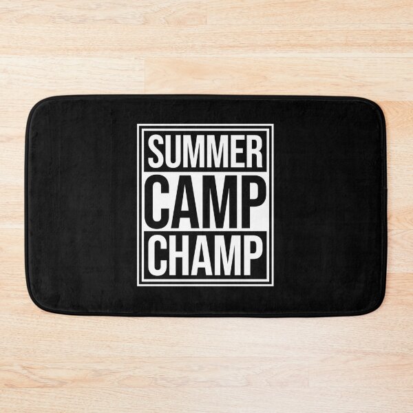 Item preview, Summer Camp Champ Funny Kids Outdoor Adventure Quote designed and sold by shirt-o-mat.