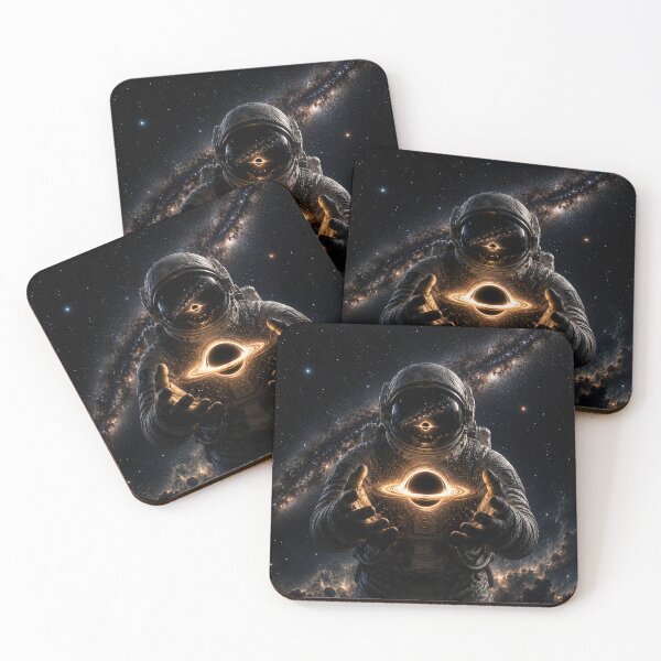 Item preview, Astronaut Holding a Black Hole designed and sold by QuantumDrift.