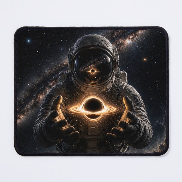 Item preview, Astronaut Holding a Black Hole designed and sold by QuantumDrift.