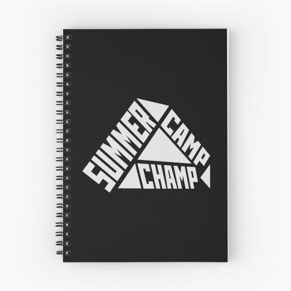 Item preview, Summer Camp Champ Funny Kids Outdoor Adventure Quote designed and sold by shirt-o-mat.