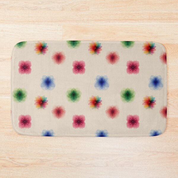 Item preview, Colorful Translucent Kaleidoscope Floral Seamless Pattern designed and sold by vibrants.
