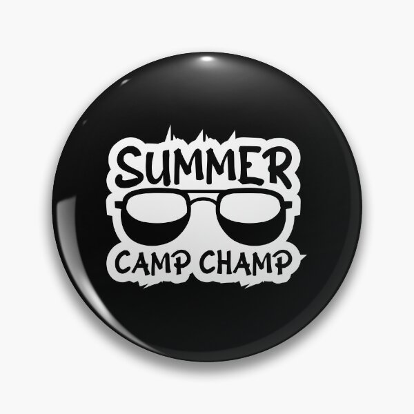 Item preview, Summer Camp Champ Funny Kids Outdoor Adventure Quote designed and sold by shirt-o-mat.