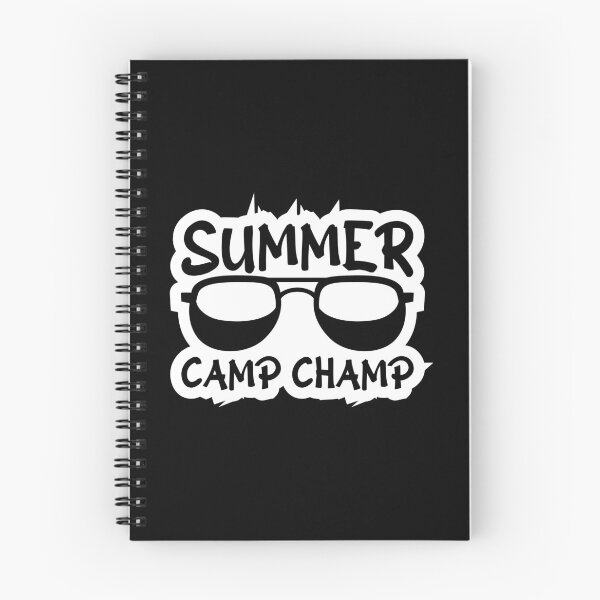 Item preview, Summer Camp Champ Funny Kids Outdoor Adventure Quote designed and sold by shirt-o-mat.