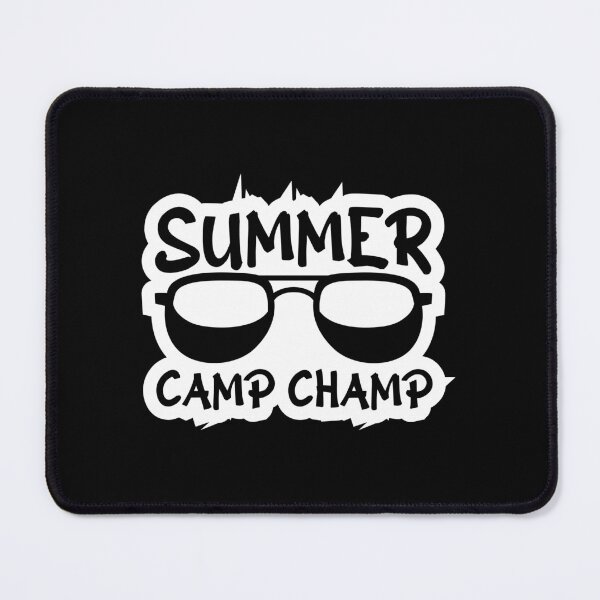 Item preview, Summer Camp Champ Funny Kids Outdoor Adventure Quote designed and sold by shirt-o-mat.