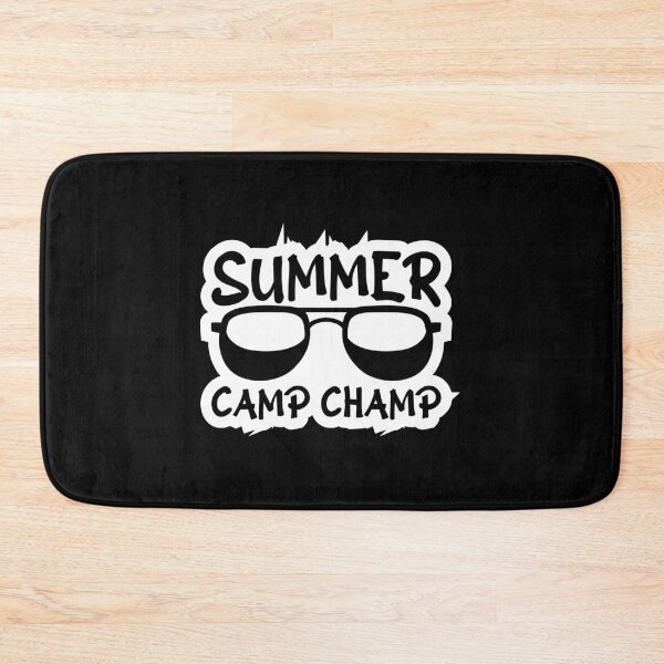Item preview, Summer Camp Champ Funny Kids Outdoor Adventure Quote designed and sold by shirt-o-mat.
