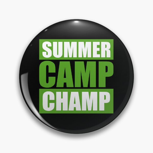 Item preview, Summer Camp Champ Funny Kids Outdoor Adventure Quote designed and sold by shirt-o-mat.