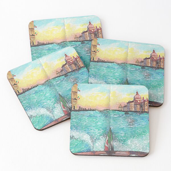 Item preview, Venice Sunset in a Sketchbook designed and sold by Charlotte Weaver.