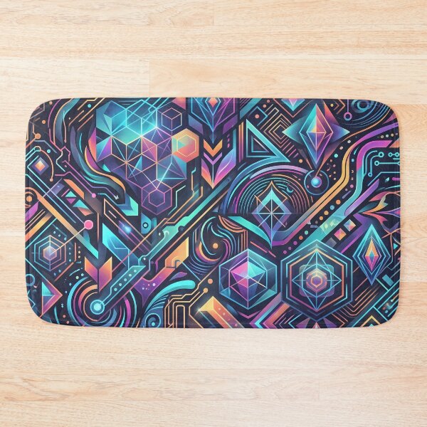 Item preview, Tech Patterns Spirituality God Religion Colors Design designed and sold by ART ATTACK ZONE.