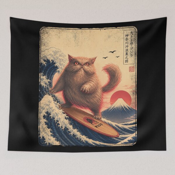 Item preview, Princess Donut riding the great wave designed and sold by keytee.