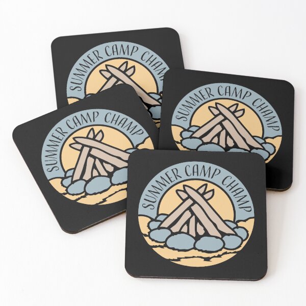 Item preview, Summer Camp Champ Funny Kids Outdoor Adventure Quote designed and sold by shirt-o-mat.