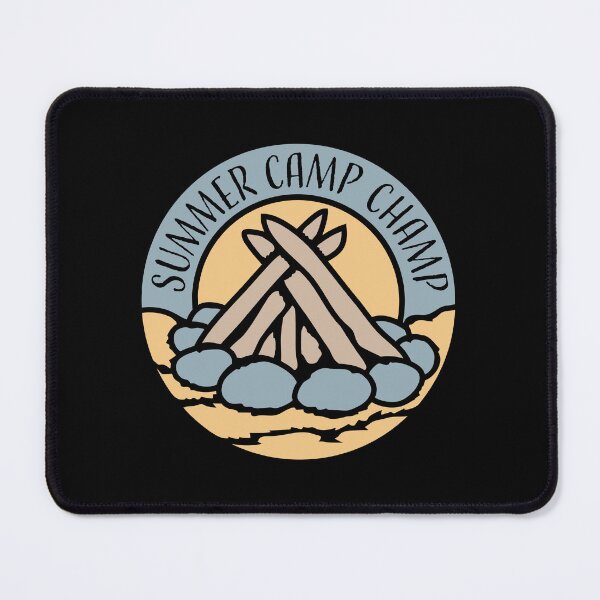 Item preview, Summer Camp Champ Funny Kids Outdoor Adventure Quote designed and sold by shirt-o-mat.