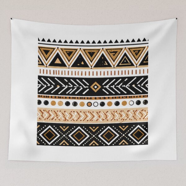 Item preview, African Tribal Gold Pattern designed and sold by WellN.