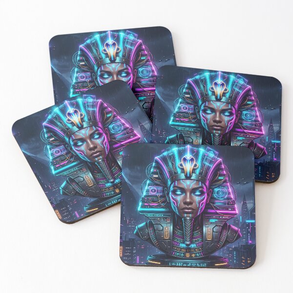 Item preview, Cyberpunk Neo-Pharaoh: Futuristic Ancient Egypt designed and sold by Neo Tokio.