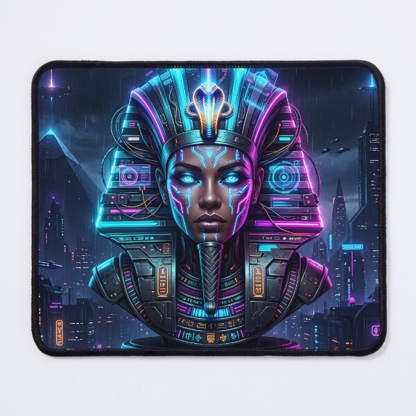 Item preview, Cyberpunk Neo-Pharaoh: Futuristic Ancient Egypt designed and sold by Neo Tokio.