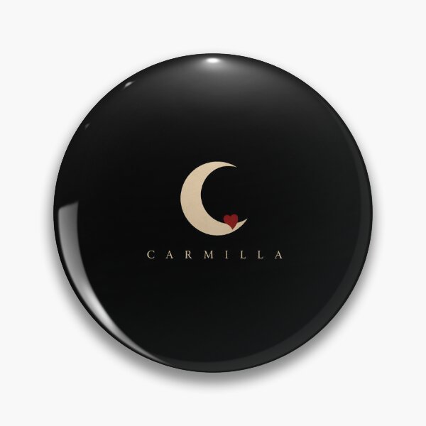 Item preview, Carmilla Gothic Crescent Moon Heart Lesbian Vampire Art designed and sold by Fenay Designs.