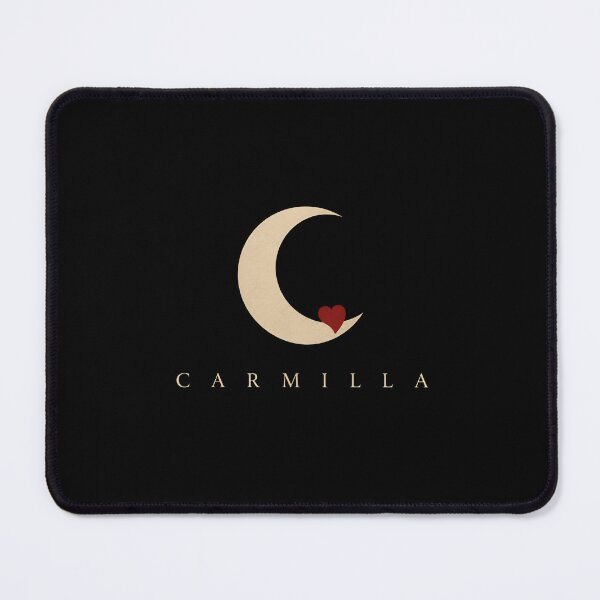 Item preview, Carmilla Gothic Crescent Moon Heart Lesbian Vampire Art designed and sold by Fenay Designs.