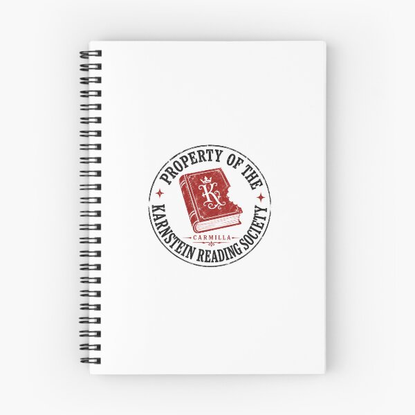 Item preview, Property of the Karnstein Reading Society Carmilla Vampire Book designed and sold by Fenay Designs.