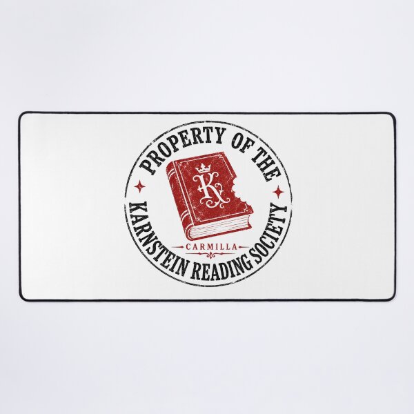Item preview, Property of the Karnstein Reading Society Carmilla Vampire Book designed and sold by Fenay Designs.