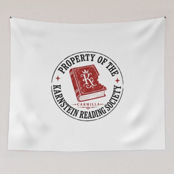 Item preview, Property of the Karnstein Reading Society Carmilla Vampire Book designed and sold by Fenay Designs.