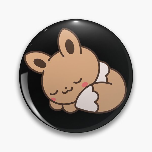 Item preview, Cute Kawaii Brown Fox Sleeping designed and sold by MimochiStudio.