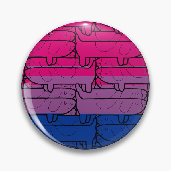 Item preview, Bisexual Long Dog Pride Flag designed and sold by JammerSammer.