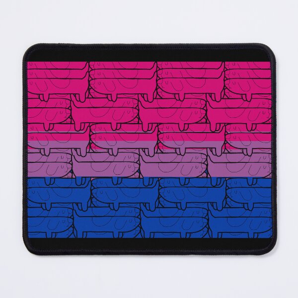 Item preview, Bisexual Long Dog Pride Flag designed and sold by JammerSammer.