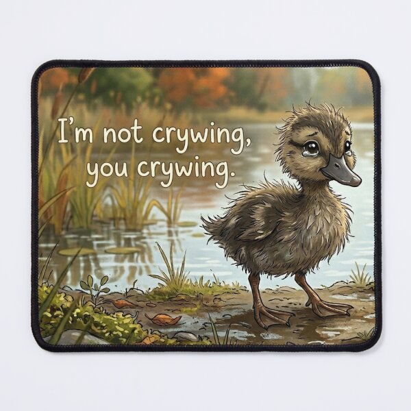 Item preview, Cute crying duckling designed and sold by Mplayz.