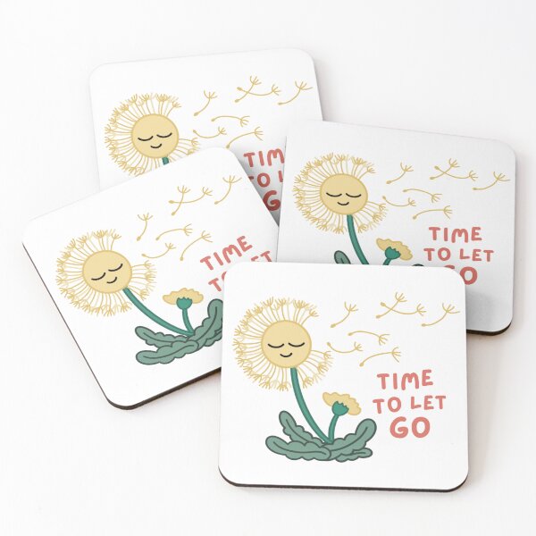 Item preview, Time To Let Go Dandelion Illustration designed and sold by Draw-some Doodles.