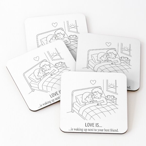 Item preview, Love Is Waking Up Next To Your Best Friend designed and sold by mtltpz.