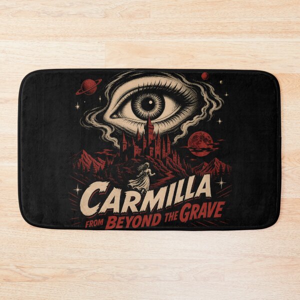 Item preview, Carmilla From Beyond the Grave Vintage Horror Movie Poster designed and sold by Fenay Designs.