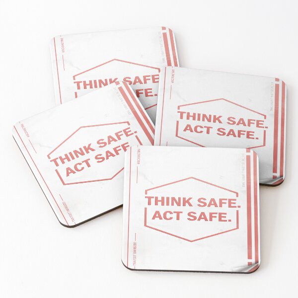 Item preview, THINK SAFE ACT SAFE designed and sold by safetygearpro.