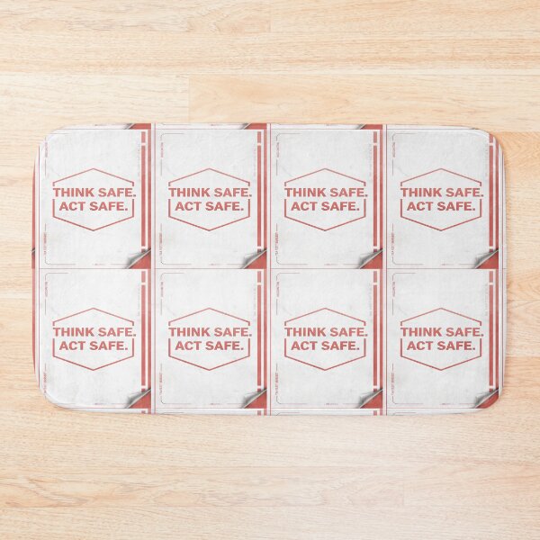 Item preview, THINK SAFE ACT SAFE designed and sold by safetygearpro.