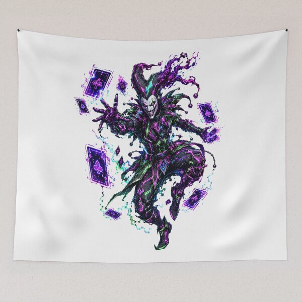 Item preview, Void Jester Neon Gothic Dark Magic Joker designed and sold by RiteshCenter .