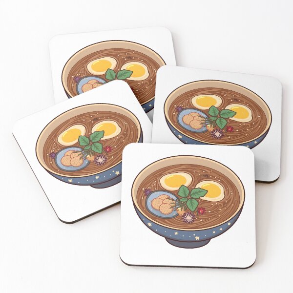 Item preview, Whimsical Starry Night Bowl of Ramen designed and sold by LuxPrintLab.
