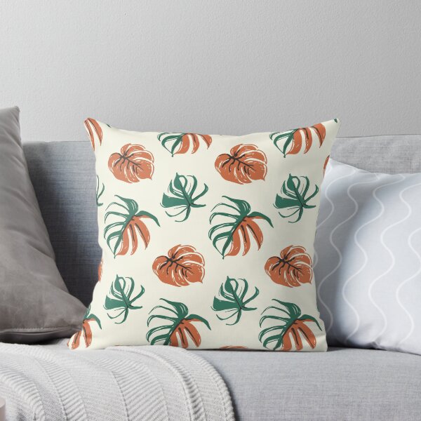Item preview, Monstera Leaves Botanical Pattern designed and sold by vectalux.