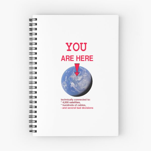 Item preview, You are here - picture of earth designed and sold by LittleGreyMan2026.