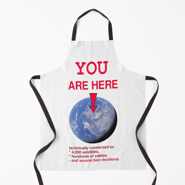 Item preview, You are here - picture of earth designed and sold by LittleGreyMan2026.